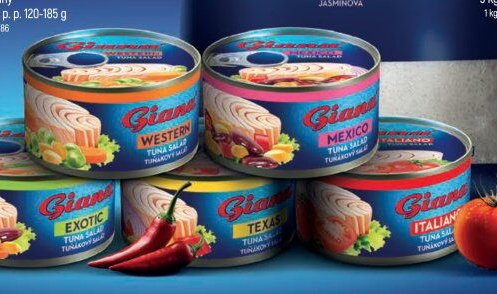 Giana Salát Tuňák (Western, Mexico, Texas, Italiano)