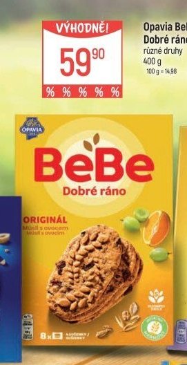 Opavia BeBe Dobré ráno