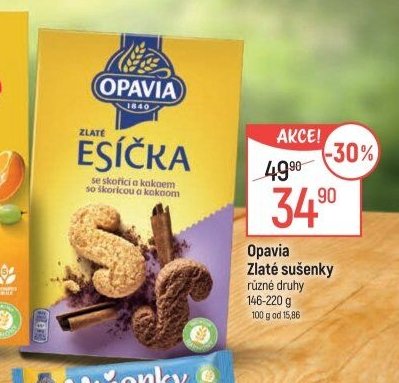 Opavia Zlaté sušenky