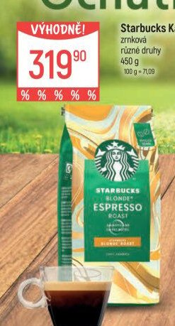 Starbucks Káva zrnková - Globus akcniletaky.com