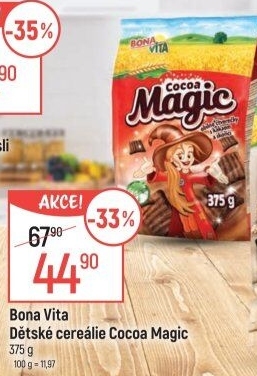 Cereálie Cocoa Magic Bonavita