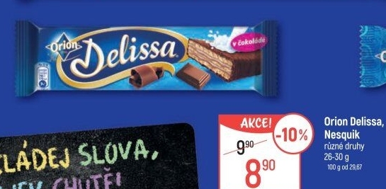 Oplatky celomáčené Delissa Orion