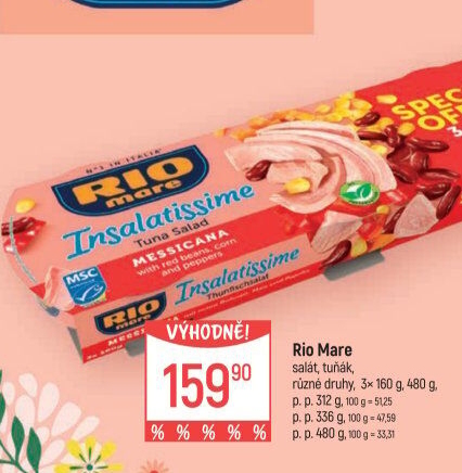 Salát Insalatissime Rio Mare