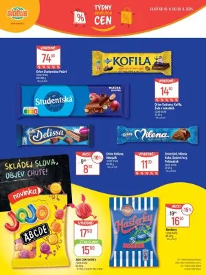 akční leták Globus 10.9.2025-30.9.2025