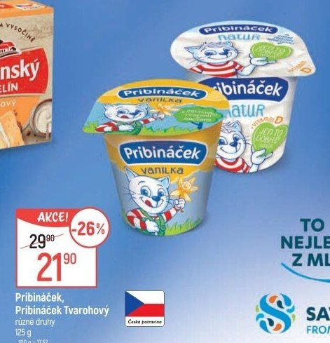 Pribináček, Pribináček Tvarohový