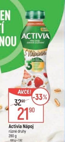 Activia Nápoj různé druhy