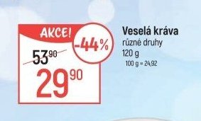 Veselá kráva různé druhy