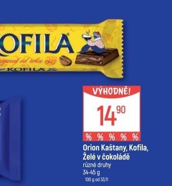 Ledové kaštany Orion