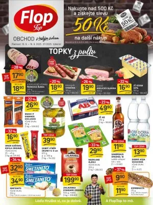 akční leták FLOP TOP 10.9.2025-16.9.2025