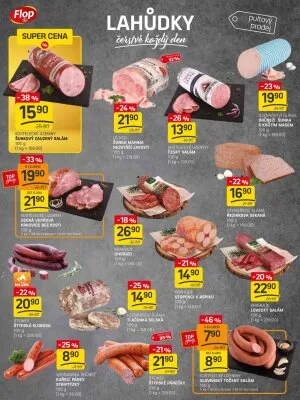 akční leták FLOP TOP 10.9.2025-16.9.2025