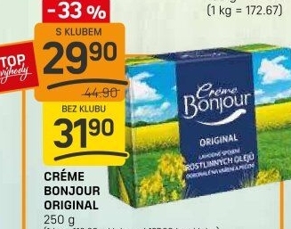 Margarín Créme Bonjour Rama