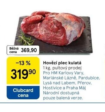 Hovězí plec kulatá