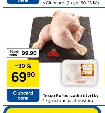 Tesco Kuřecí zadní čtvrtky