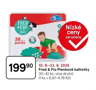Fred & Flo Plenkové kalhotky