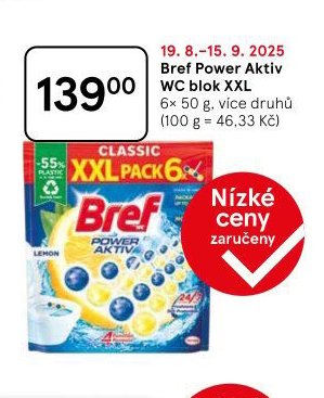 Bref Power Aktiv WC blok XXL