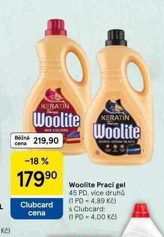 Woolite Prací gel