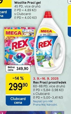 Rex Prací prostředek