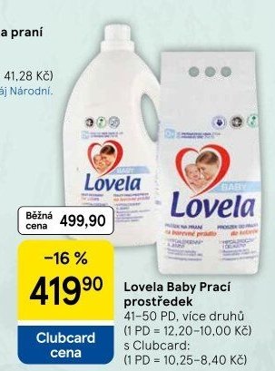 Lovela Baby Prací prostředek - Tesco akcniletaky.com