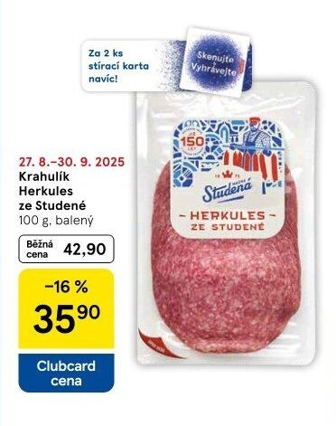 Krahulík Herkules ze Studené 100 g