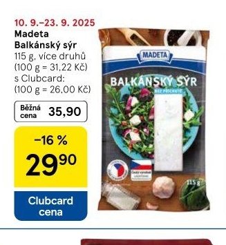 Madeta Balkánský sýr