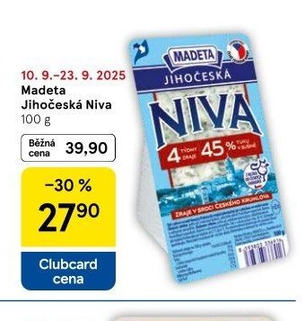 Madeta Jihočeská Niva