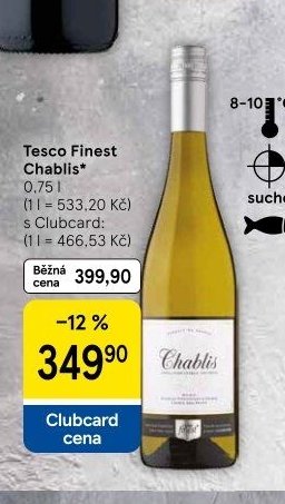 Tesco Finest Chablis*