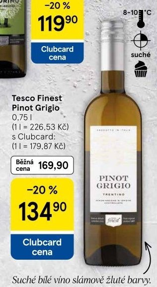 Tesco Finest Pinot Grigio