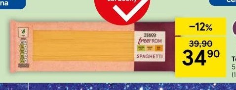 Tesco Free From Špagety 500 g