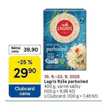 Lagris Rýže parboiled