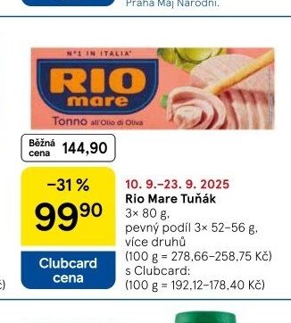 Rio Mare Tuňák