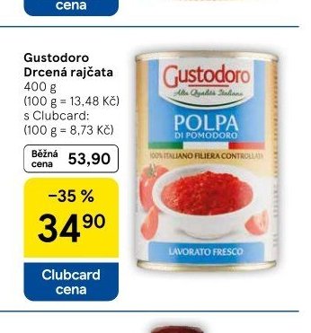 Gustodoro Drcená rajčata