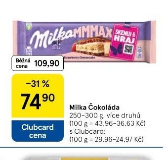 Milka Čokoláda 250-300 g