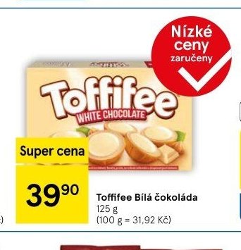 Toffifee Bílá čokoláda 125 g