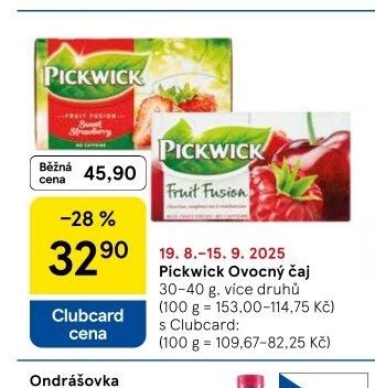 Pickwick Ovocný čaj 30-40 g