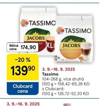 Tassimo 104-268 g
