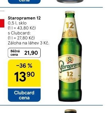 Staropramen 12