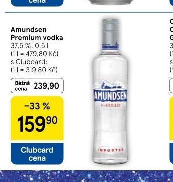 Amundsen Premium vodka