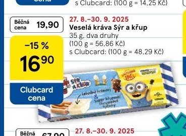 Veselá kráva Sýr a křup