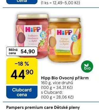 Hipp Bio Ovocný příkrm
