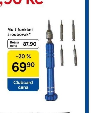 Multifunkční šroubovák