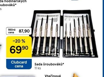 Sada šroubováků 11 ks
