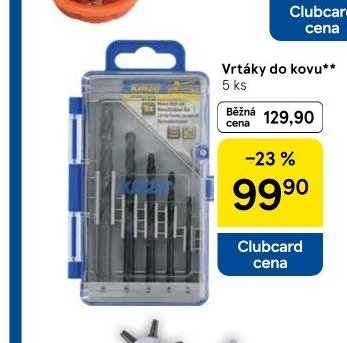 Vrtáky do kovu 5 ks