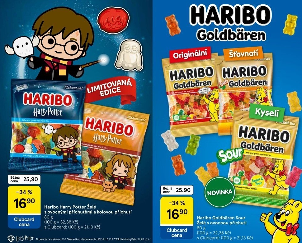 Bonbony želé Haribo