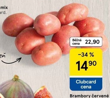 Brambory červené