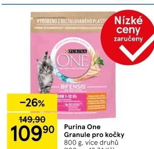 Granule pro kočky One Purina