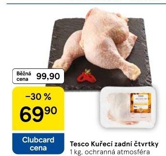 Kuřecí čtvrtky Tesco