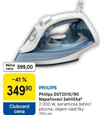 Napařovací žehlička Philips DST2010/90