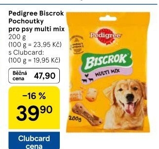 Pamlsky pro psy Biscrok Pedigree