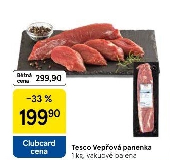 Panenka vepřováTesco