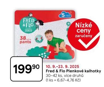 Pleny dětské Pants Fred&